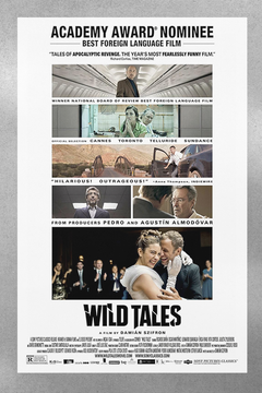 Wild Tales Gloss Poster | Ricardo Darín Film Design | Film Buff Gift Idea