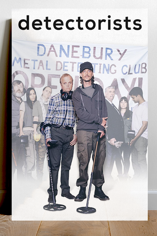 Detectorists Mackenzie Crook Premium Gloss Poster | TV Show Memorabilia | Limited Edition Wall Art | Detectorists Fan Gift