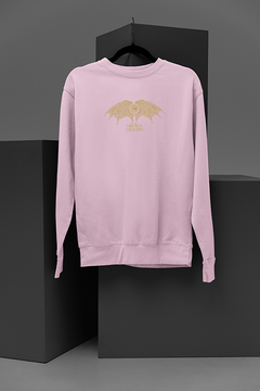 House of The Dragon Gold Dragon Wings Sweatshirt | Game of Thrones Inspired Pullover | Dragon Emblem Jumper | Fantasy TV Show Clothing