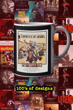 Lawrence of Arabia 11oz Mug | Film Memorabilia | Lawrence of Arabia Design | Actor Peter O'Toole