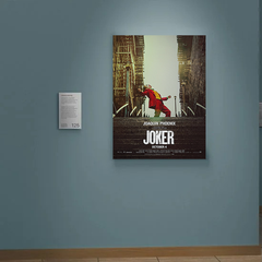 Joker Canvas Print | Film Art Design | Joaquin Phoenix Poster