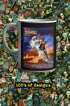 Back to the Future 11oz Mug Marty McFly | Film Memorabilia Poster Design