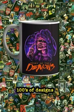 Halloween Night of the Demons 11oz Mug | Horror Film Poster Design