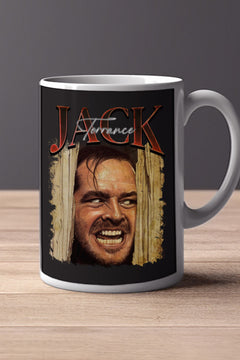 Halloween Jack Torrance 11oz Mug | Horror Film Poster Design | Scary Movie Collector's Item