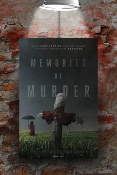 Memories of Murder Poster Song Kang-ho | Film Memorabilia | Premium Gloss Print | Cinematic Art Print