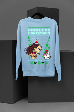 UGLY Moana Christmas Adventure | Trendy Ugly Design | Fun Holiday Sweatshirt | Iconic