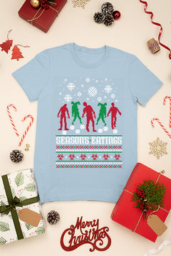 KIDS UGLY "Zombies Seasons Eating" | Kids Christmas Ugly Design | Zombies Seasons