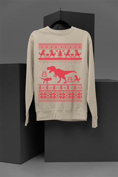 UGLY Christmas T-Rex | Dino-mite Holiday Fun | T-Rex Xmas Swe