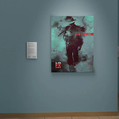 Justified Canvas Print | Timothy Olyphant | TV Show Artwork Poster Decor