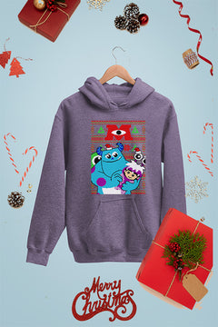KIDS UGLY Monster Inc Christmas: Festive Festivities | Kids Christmas Ugly Design Hood