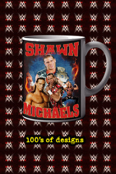 Shawn Michaels 11oz Mug | Pro Wrestling | Shawn Michaels Design | Collector's Item