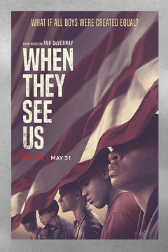 When They See Us Premium Gloss Poster | Jharrel Jerome | Ava DuVernay | TV Show Home Decor | Gift Idea for When They See Us Fans | Room Wall Art