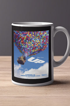 Up 11oz Mug featuring Film Memrobillia Up Poster | Adventure | Pixar | Ellie | Carl | Movie Collectible