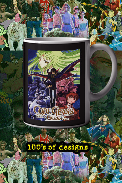 Code Geass 11oz Mug featuring Lelouch vi Britannia | Anime Fan Gift Idea