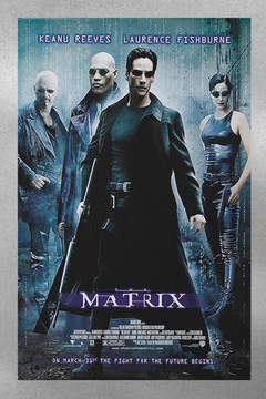 The Matrix Keanu Reeves Premium Gloss Poster | Film Memorabilia Wall Art Decor