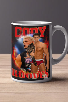 Cody Rhodes 11oz Mug | Pro Wrestling Image Featuring Cody Rhodes