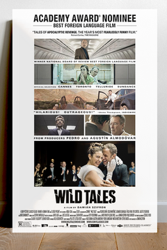 Wild Tales Gloss Poster | Ricardo Darín Film Design | Film Buff Gift Idea