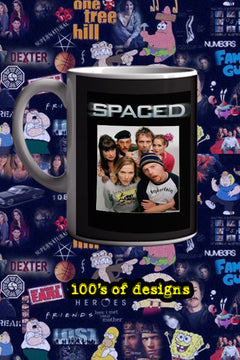 Spaced 11oz Mug featuring Simon Pegg | Nick Frost | TV Show Spaced Design