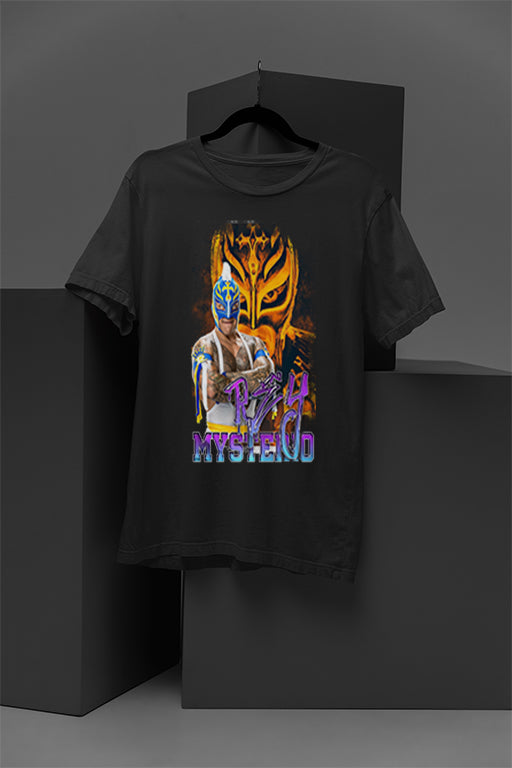 Rey Mysterio WWE Vintage Mask T-Shirt | WCW Champion | Lucha Libre Legend |