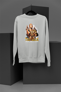 The Rock WWE Sweatshirt | Attitude Era Icon | Dwayne Johnson Fanwear | Wrestling Legend Apparel