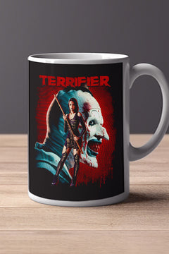 Halloween | Terrifier | 11oz Mug - Horror Film Fan Gift - Terrifier Design - Scary Movie Lover - Coffee Mug - Etsy - Shopify