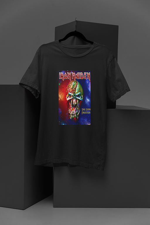 Iron Maiden The Final Frontier | Vintage Band Tee | Retro Iron Maiden Shirt | Iconic 80s Rock Merch | Classic Heavy Metal Apparel | Limited Edition Tour Merch | Rock Band T-shirt | Eddie The Head Design | Iron Maiden Fan Collection | Metalhead