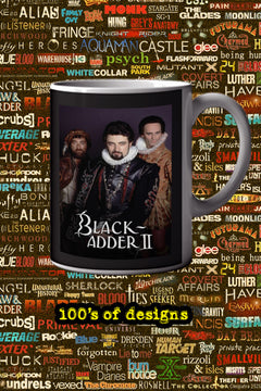 Blackadder II 11oz Mug featuring Rowan Atkinson | TV Show Blackadder II Design