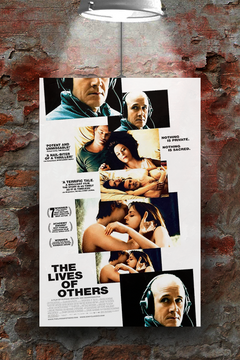 The Lives of Others | Ulrich Mühe | Gloss Poster | Film Design | Home Decor | Movie Art Print