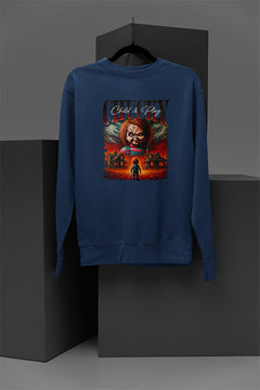 Horror | Chucky | Cozy Pullover | Warm Sweatshirt | Halloween