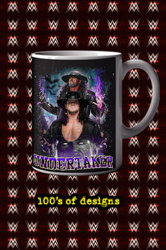 UNDERTAKER 11oz Mug | Pro Wrestling Legend Image | Wrestling Fan Gift
