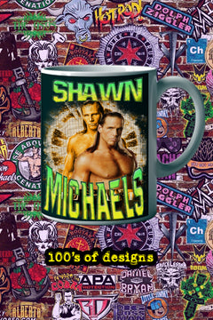 Shawn Michaels 11oz Mug | Pro Wrestling | Wrestling Legend | Collectible Gift