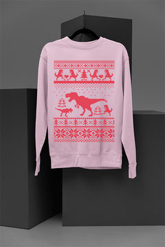 UGLY Christmas T-Rex | Dino-mite Holiday Fun | T-Rex Xmas Swe