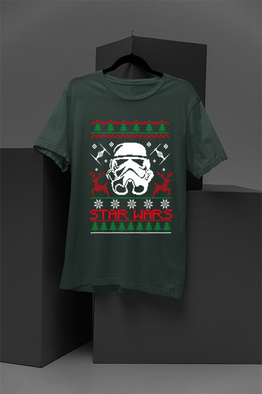 UGLY Galactic Festivities: Storm Trooper Star Wars | Christmas Cheer | Interstellar Style | Retro