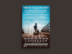 Capernaum Canvas Print | Film | Zain Al Rafeea | Movie Poster | Wall Art | Home Decor | Gift for Movie Enthusiasts