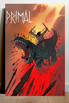 Primal | Genndy Tartakovsky | TV Show Poster | Gloss Finish | Wall Art | Home Decor