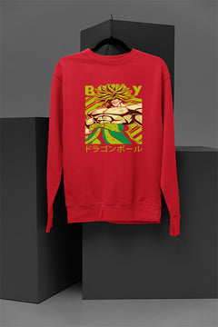 Broly | Dragon Ball Z | Saiyan Power | Legendary Super Saiyan Sweatshirt