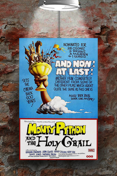 Monty Python and the Holy Grail John Cleese Premium Gloss Poster | Film Memorabilia | Movie Art Print | Comedy Classic-Etsy | Film Fan Gift-Shopify