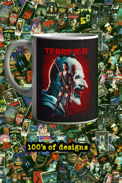 Halloween | Terrifier | 11oz Mug - Horror Film Fan Gift - Terrifier Design - Scary Movie Lover - Coffee Mug - Etsy - Shopify