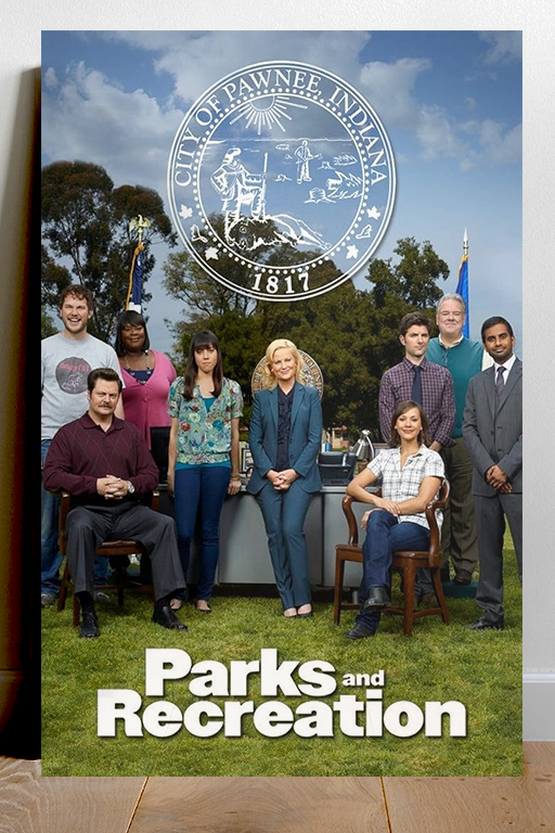 Parks and Recreation Leslie Knope Gloss Poster | TV Show Merchandise | Premium Design