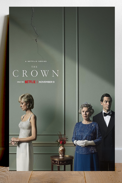 The Crown Olivia Colman Poster | Queen Elizabeth II Wall Art Print | TV Show The Crown Merchandise | Premium Gloss Poster for Fans of The Crown Series | The Crown Olivia Colman Collectible Art Print