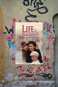 Life Is Beautiful Gloss Poster | Roberto Benigni | Film Fan Art | Classic Movie Print