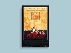 Dead Poets Society Canvas Print | Film Artwork | Robin Williams Tribute