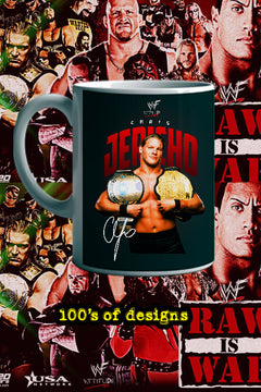 CHRIS JERICHO 11oz Mug | WWE Legend Chris Jericho Design Mug