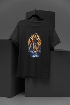 "Horror Halloween Ends | Vintage Graphic Tee | Scary Halloween Costume Gift | Spooky Horror Film Shirt | Halloween"