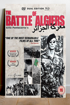 The Battle of Algiers Gloss Poster featuring Saadi Yacef | Classic Film Art | Home Wall Decor