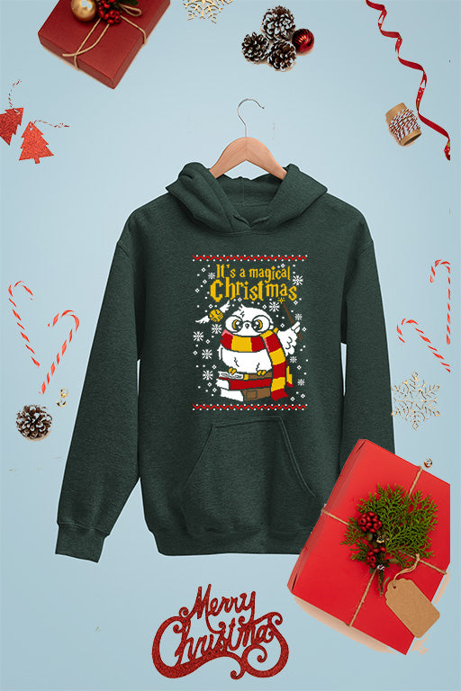 KIDS UGLY: Harry Potter Christmas | Hogwarts Style | Magical Kids Christmas Hoodie