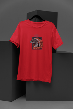 House of The Dragon Flaming Dragon Emblem T-shirt | Game of Thrones Inspired Tee | House of The Dragon Apparel | Dragon Logo Shirt | Fire and Dragon Tee | Game of Thrones Fan Gift | Dragon Symbol Top