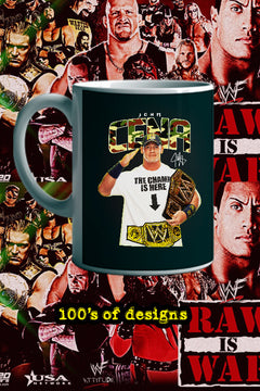 JOHN CENA 11oz Mug featuring WWE Superstar | Wrestling Legend Gift Cup