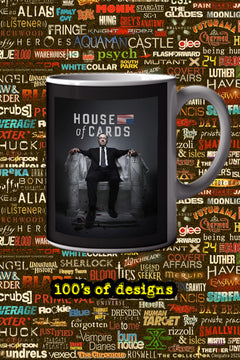 House of Cards 11oz Mug Frank Underwood Kevin Spacey Netflix TV Show Design | House of Cards Mug | House of Cards Gift