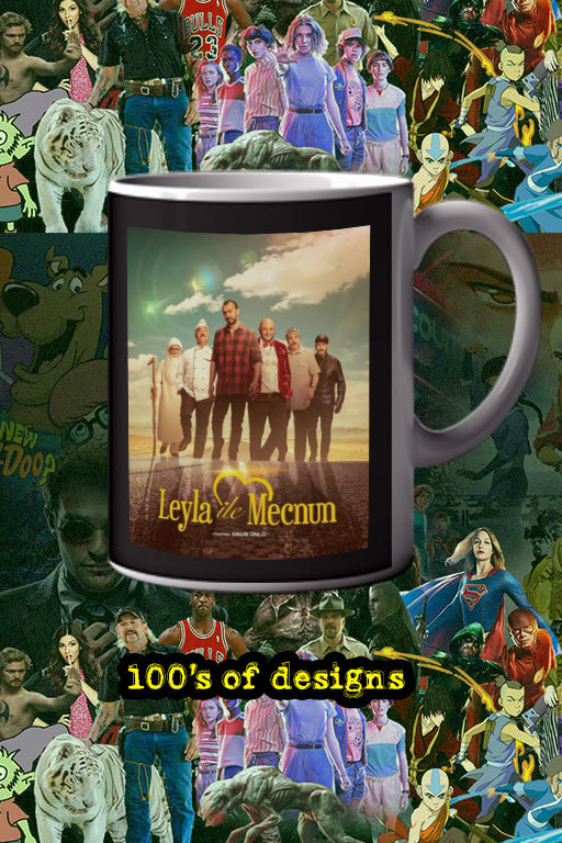 Leyla ile Mecnun 11oz Mug | Leyla ile Mecnun Poster | Ali Atay and Melis Birkan Mug